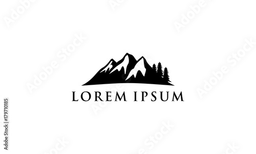 Mountain Logo Template Mountain icon