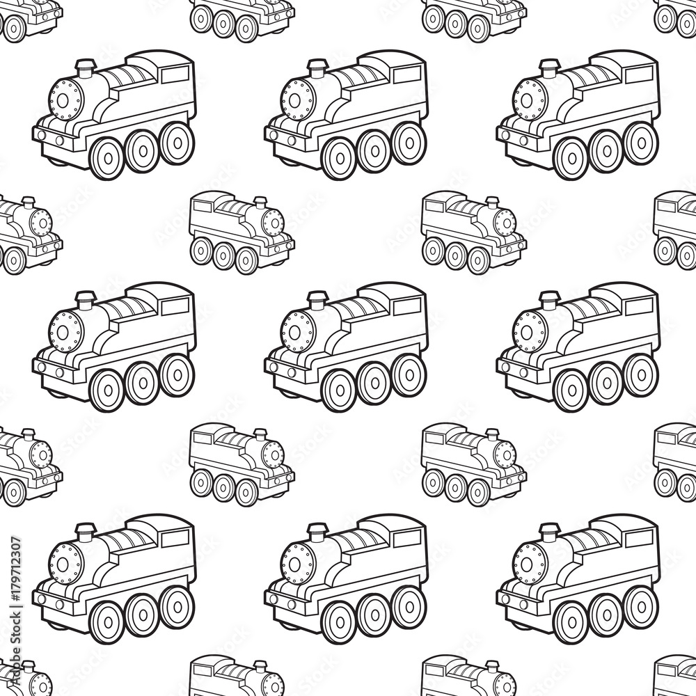 cute train seamless pattern vector cartoon cute train seamless pattern vector cartoon