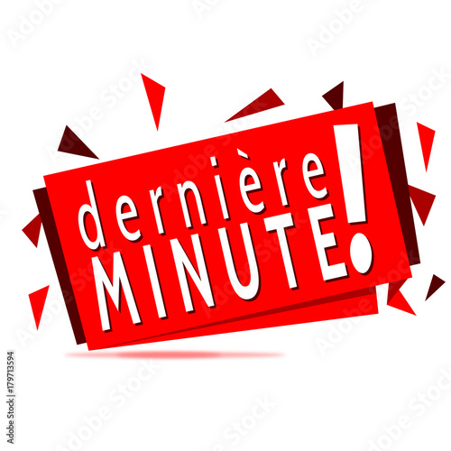 Bannière Dernière Minute !