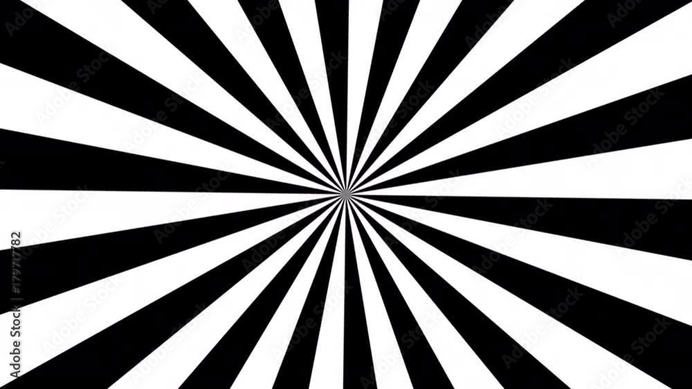 a spinning hypnotic abstract spiral loop