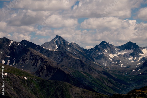 The highest mountain of Siberia