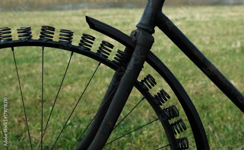 old bicycle / vintage bicycle / antique bicycle