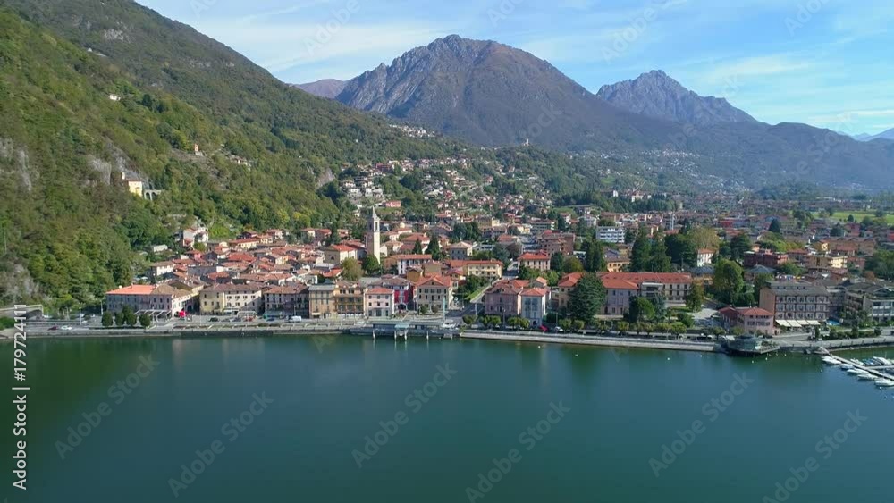 Aerial 4K - Porlezza (IT) - Lago di Lugano - Ceresio Aerial 4K - Porlezza (IT) - Lago di Lugano - Ceresio