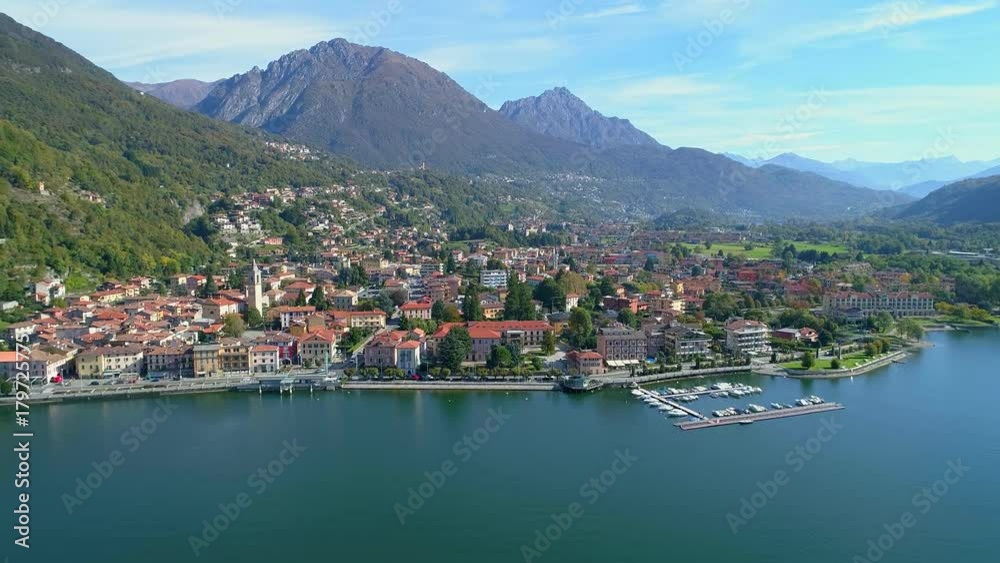 Aerial 4K - Porlezza (IT) - Lago di Lugano - Ceresio Aerial 4K - Porlezza (IT) - Lago di Lugano - Ceresio