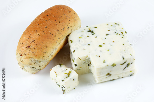 Herb Cheese and Bread Loaf