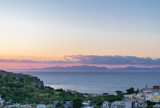 Sunset at Casamicciola Terme, Ischia, Phlegrean Islands, Tyrrhenian Sea, Italy, South Europe