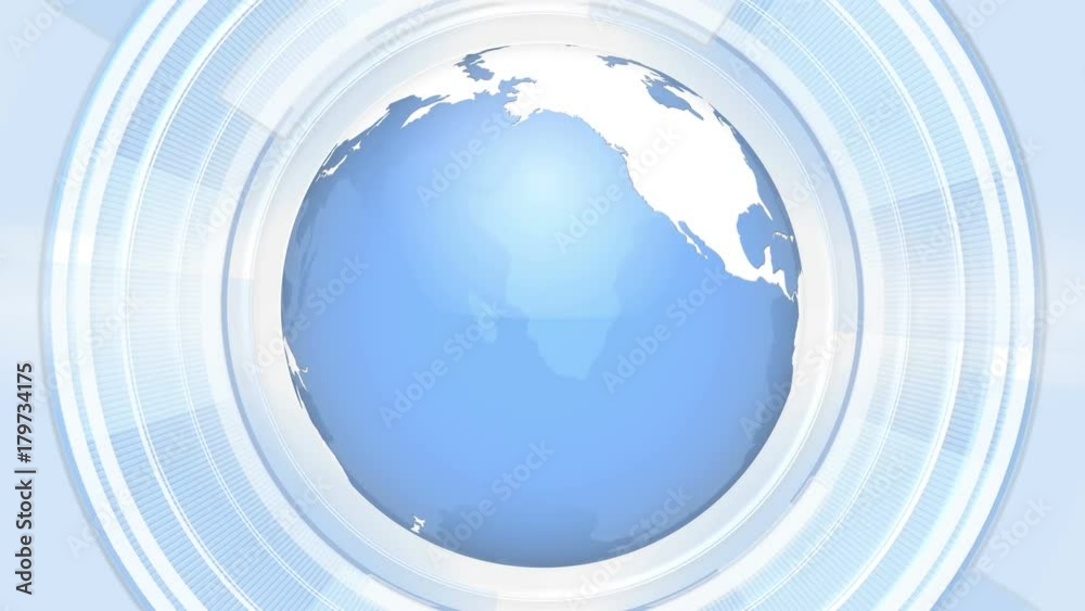Globe Background Seamless Loop