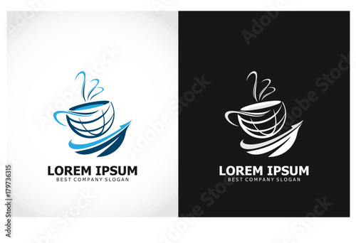 coffee travel logo