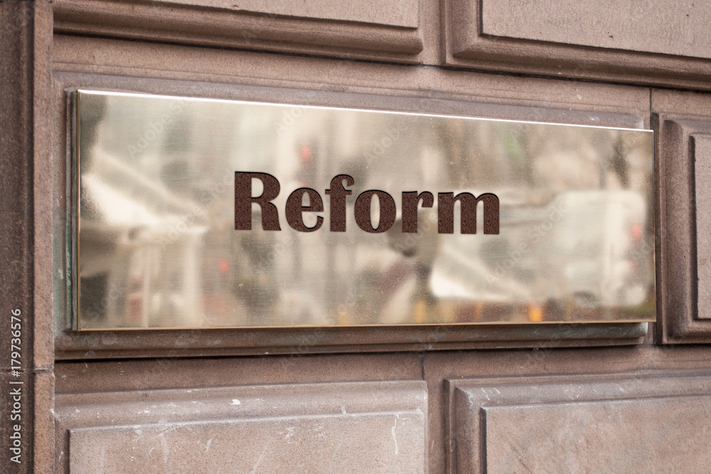 Schild 205 - Reform