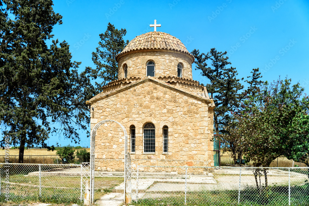 Naklejka premium Chapel over the tomb of St Barnabas (St. Varnavas), Cyprus