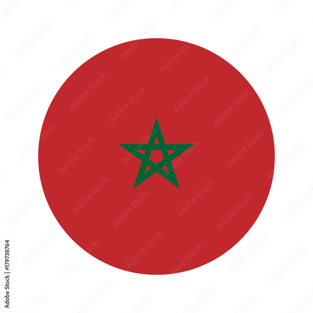 Circular world Flag Circular world Flag