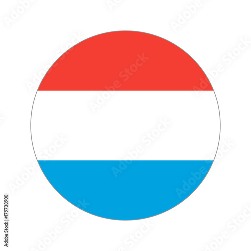 Circular world Flag