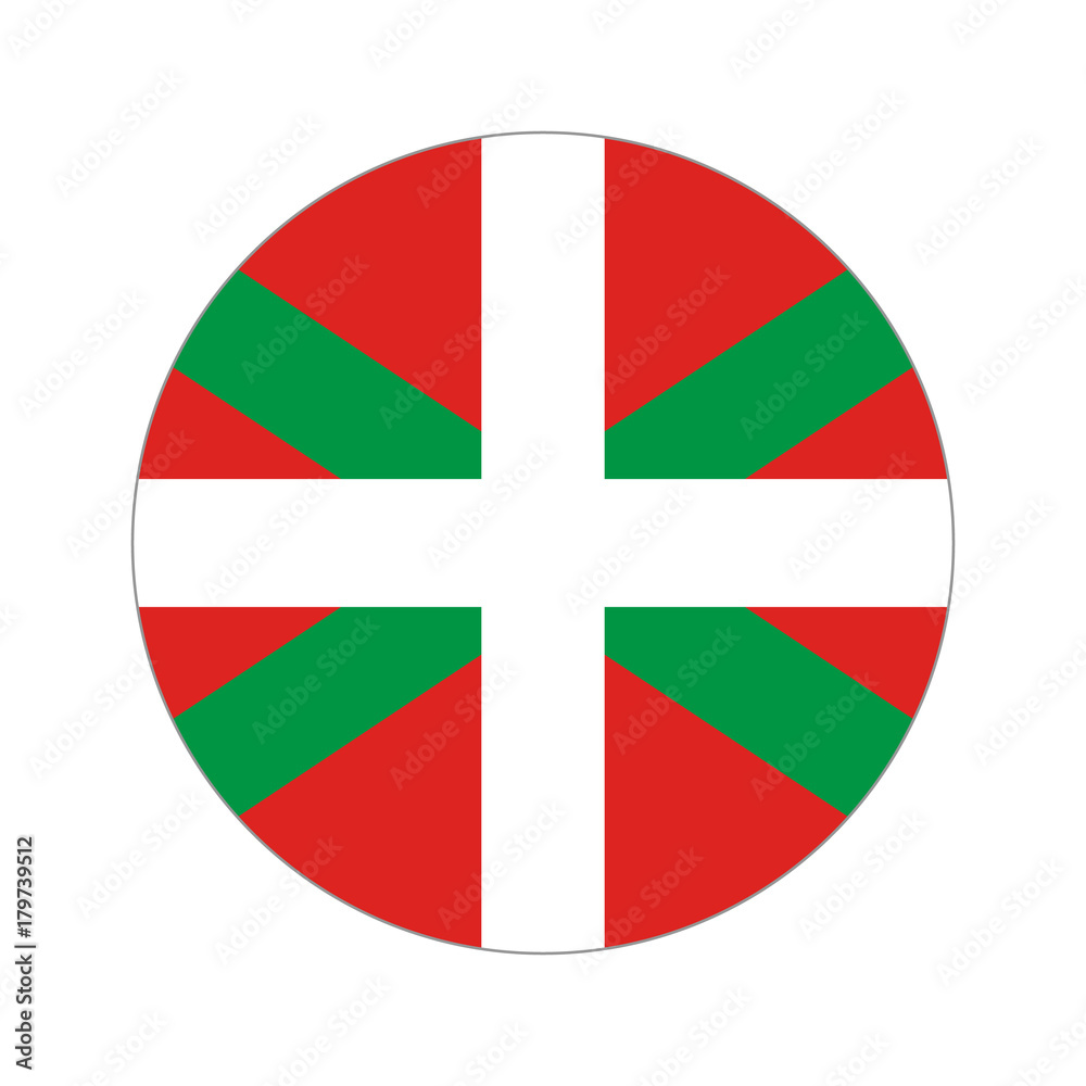 Obraz premium Circular world Flag