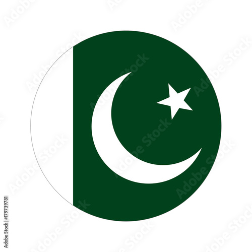 Circular world Flag
