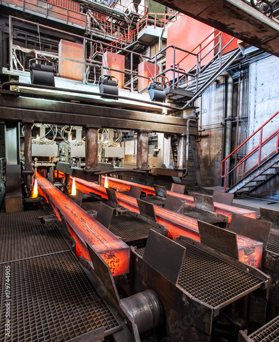 Steel is increasingly being produced in integrated steelworks