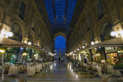 Milano, Galleria Vittorio Emanuele II, Lombardia, Italia, Europa, Italy