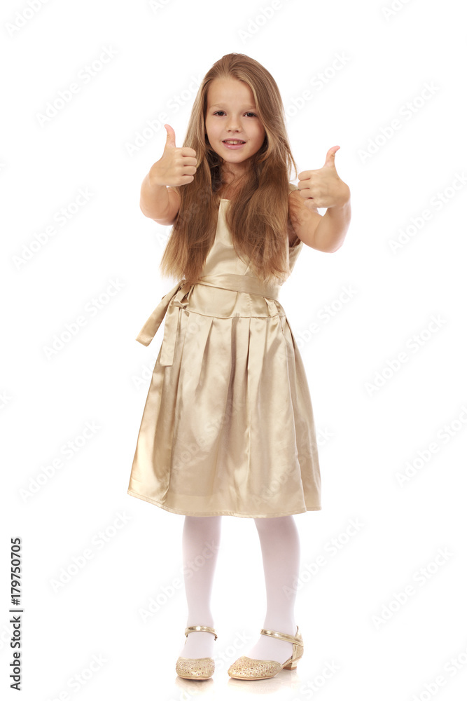 Beautiful blonde little girl Beautiful blonde little girl