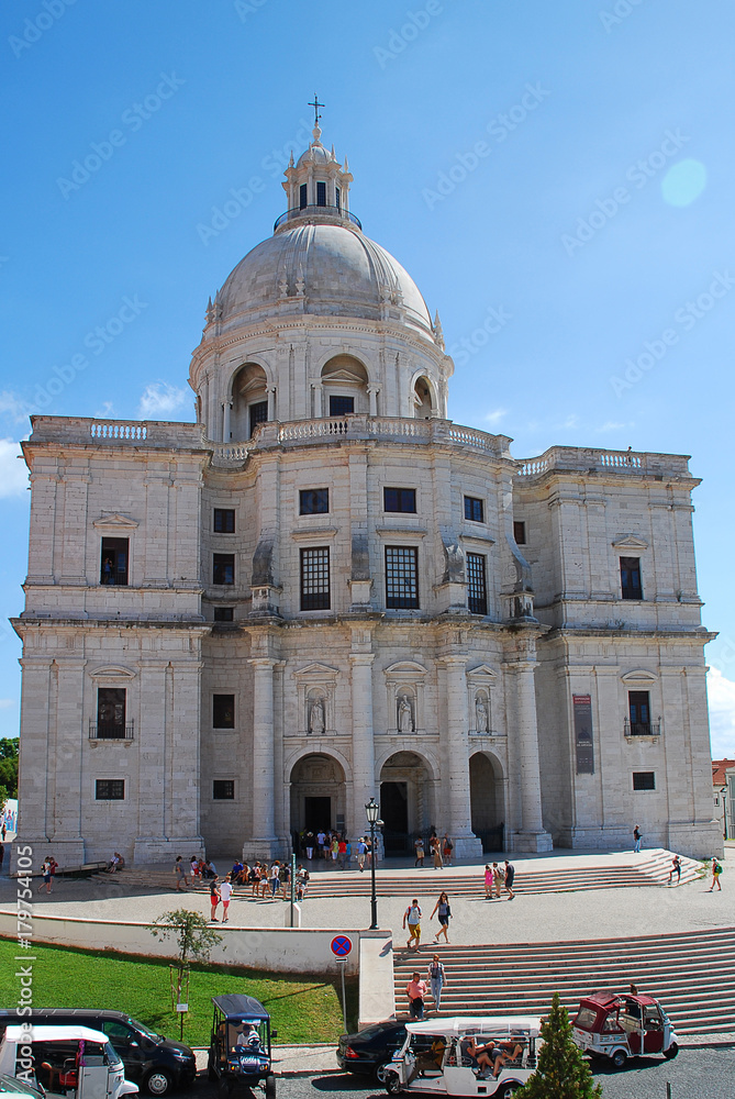 National Pantheon (Igreja de Santa Engracia, Panteao Nacional), Lisbon, Portugal
