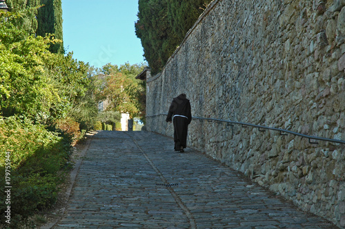 Cammino alla chiesa di San Damiano - Assisi, Umbria photo