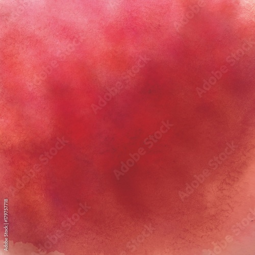 Red Watercolor Paper Texture