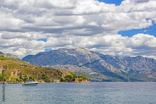 Obraz na płótnie Riviera Makarska w salonie