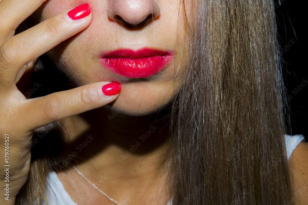 Fototapeta premium Woman face