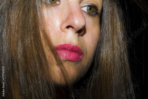 Woman face