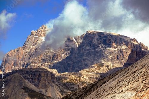 mountain landscape at the Dolomites