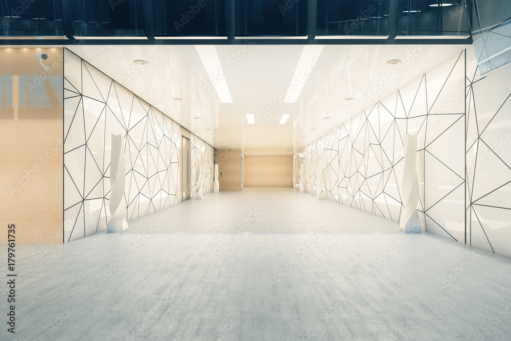 Fototapeta premium Modern business corridor