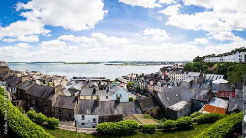 view over cobh photo