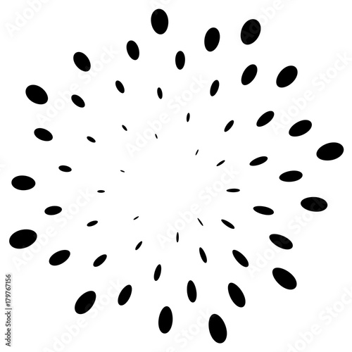 Halftone dotted background ...