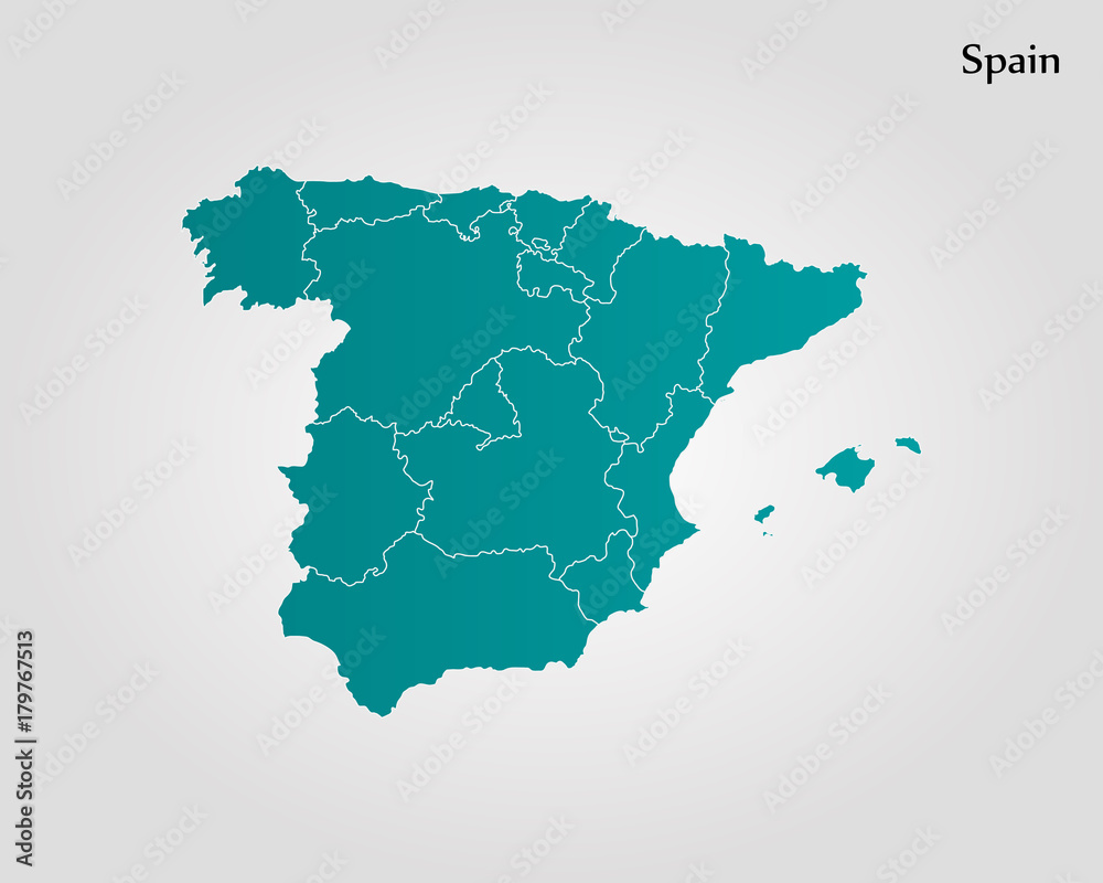 Map of Spain