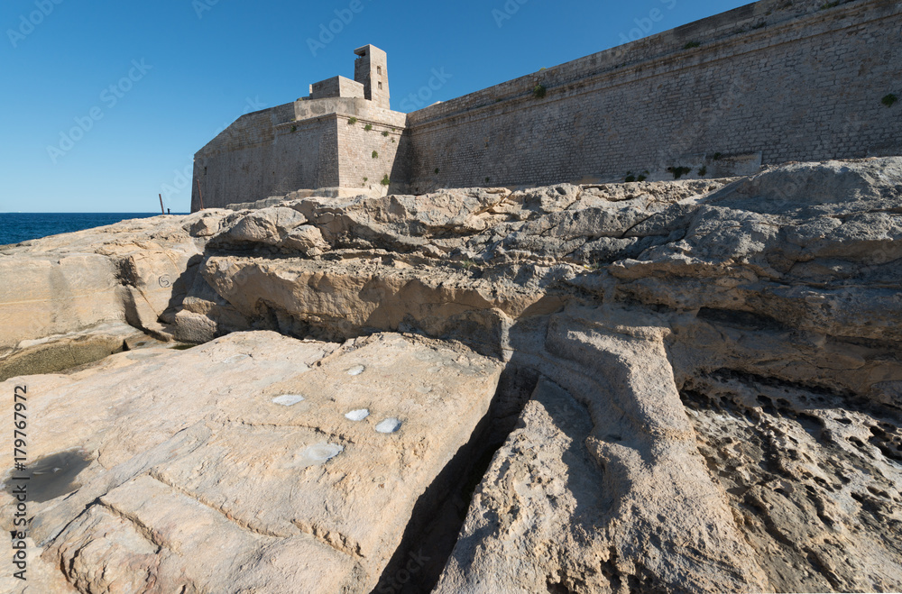 Fort Saint Elmo in Valletta (Malta)