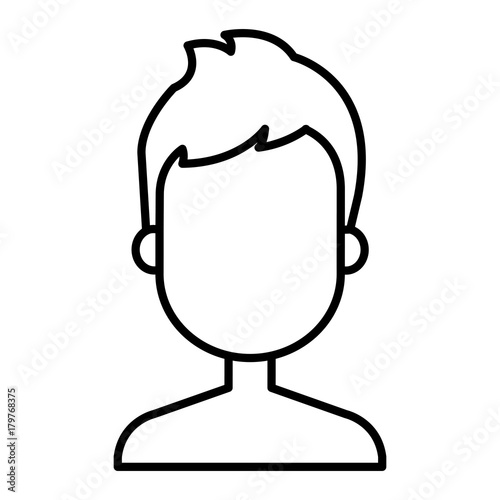 young man shirtless avatar character