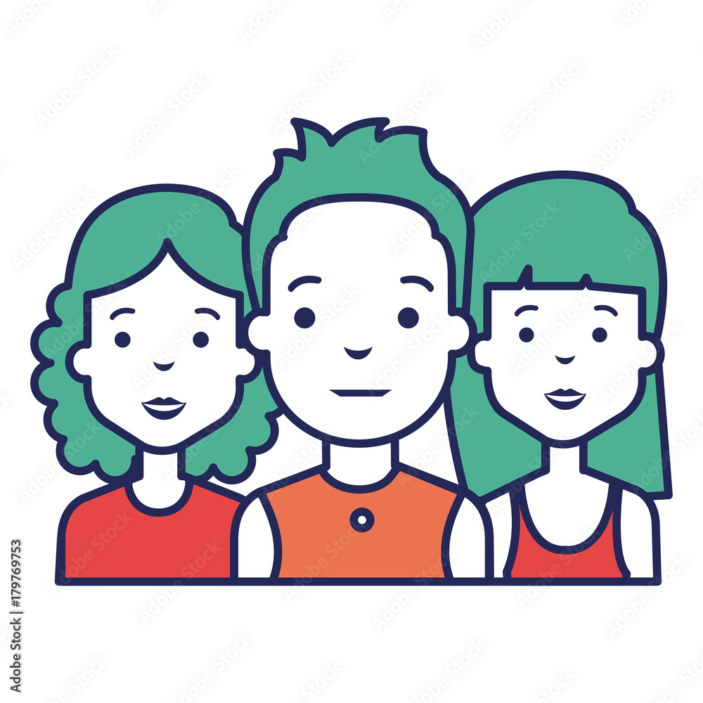 group of persons avatars characters group of persons avatars characters
