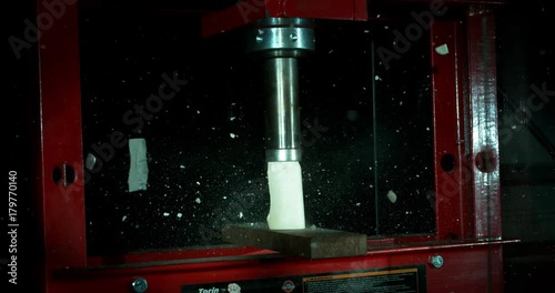 Porcelain Chips Off Under Pressure
