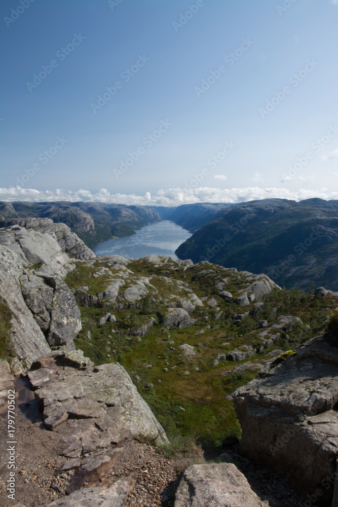 Obraz premium Lysefjord, Rogaland, Norwegen
