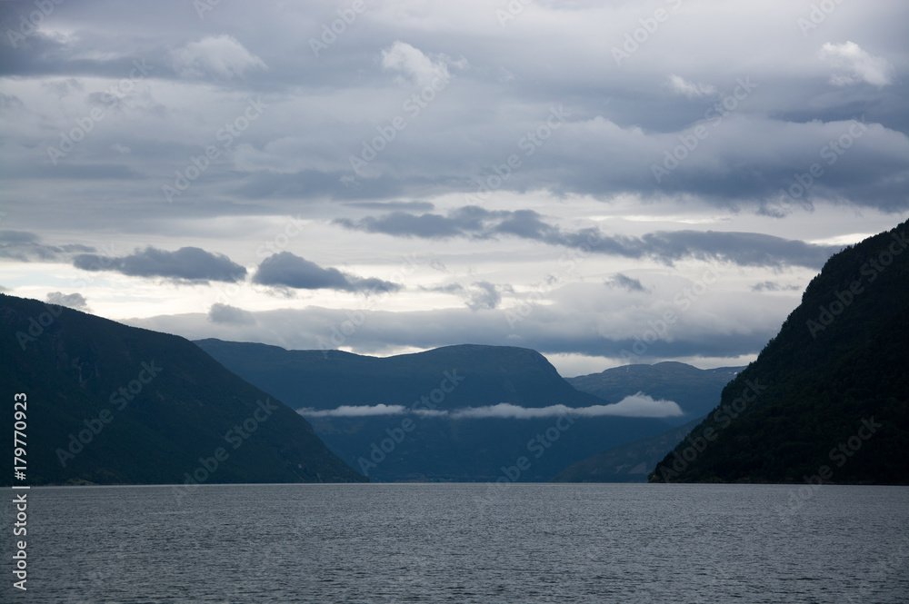 Lustrafjord, Sogn og Fjordane, Norwegen