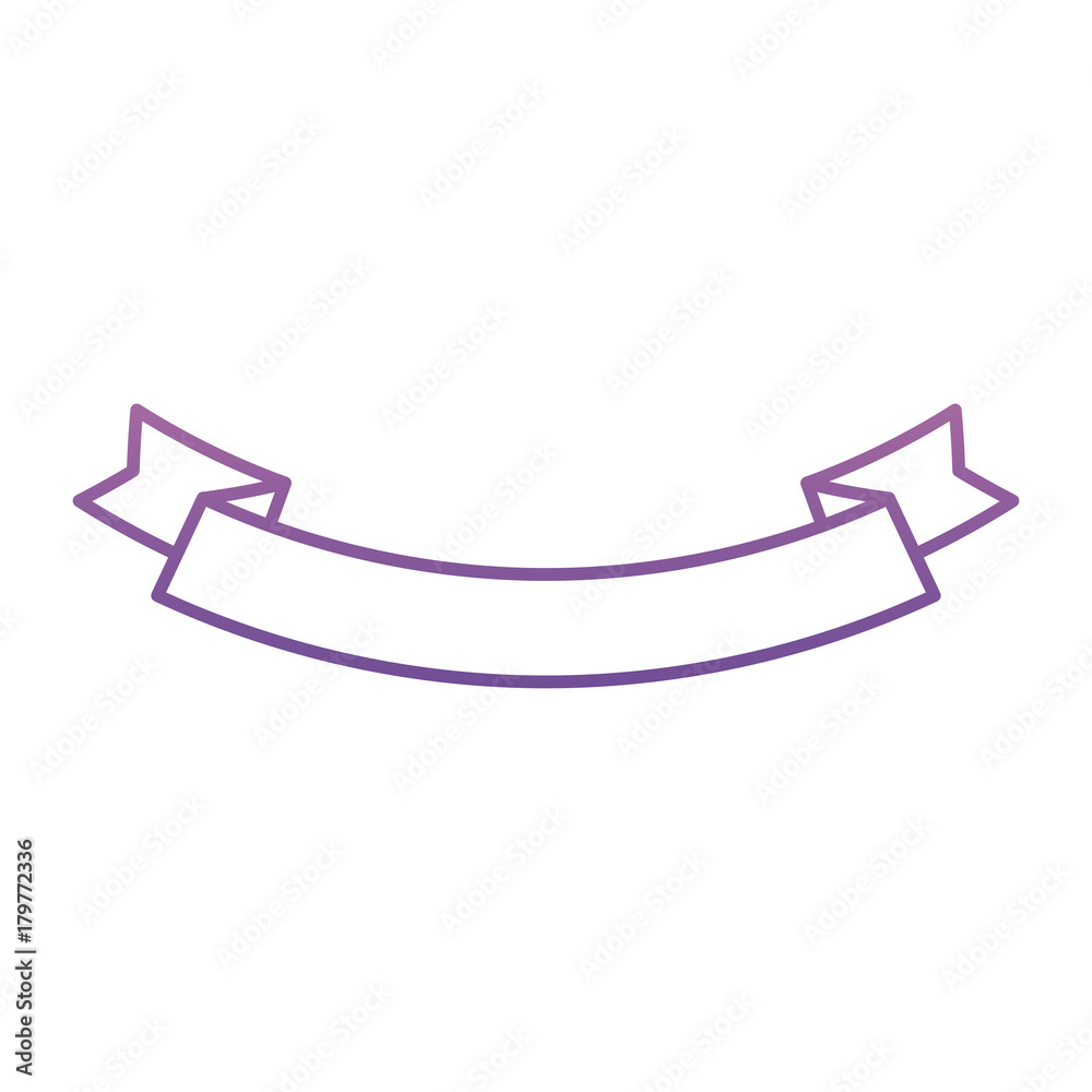 decorative ribbon icon over white background vector illustration decorative ribbon icon over white background vector illustration