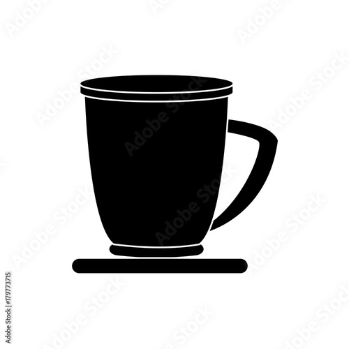 Coffee cup drink icon vector illustration graphic design