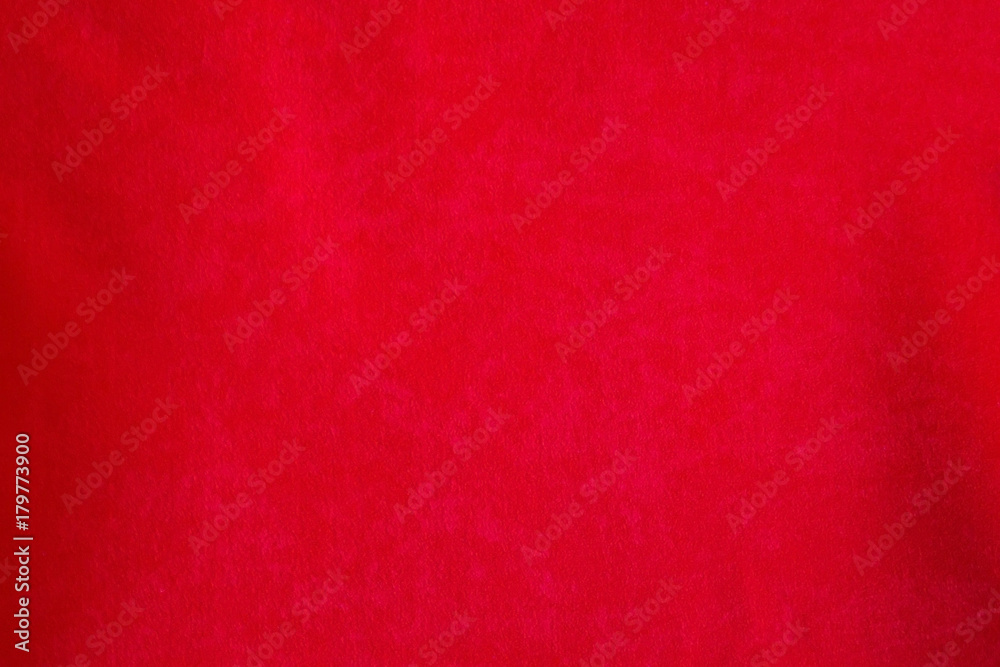 Bright red curtain. Bright red curtain.