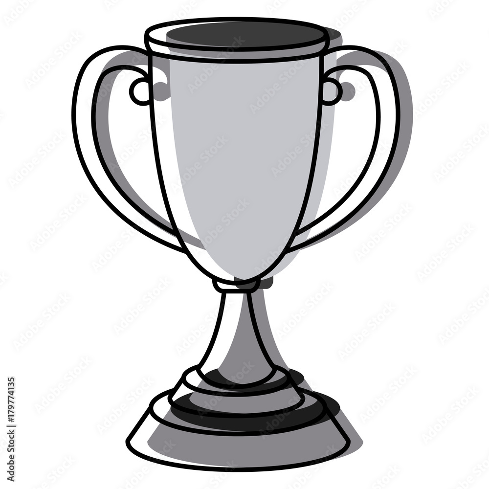 Trophy cup symbol icon vector illustration graphic design Trophy cup symbol icon vector illustration graphic design