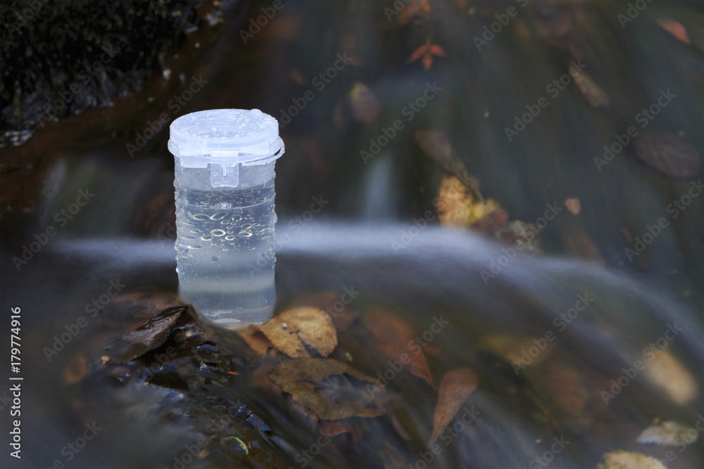 Water sample collection container Stock Photo | Adobe Stock