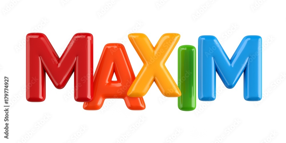 Bubbletext Name Maxim Bubbletext Name Maxim