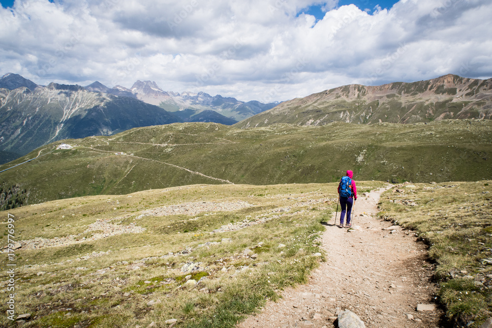 hiking in the engadin