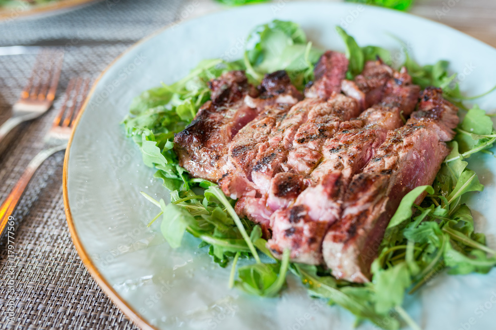 Flank steak - Italian food of the tuscan tradition