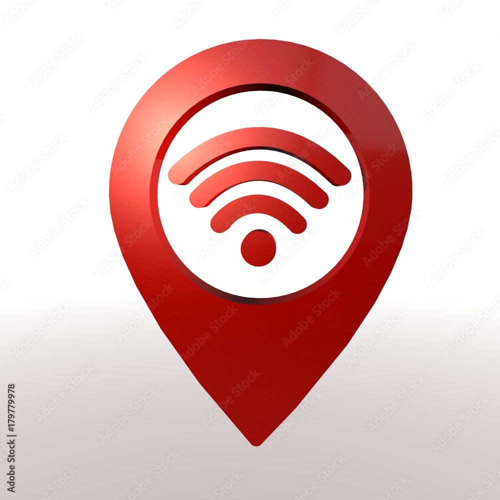 Wifi icon and technology Wifi icon and technology