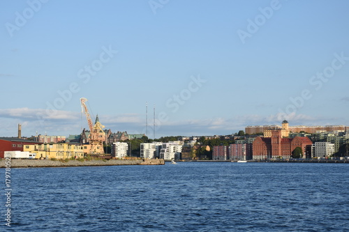 Stockholm, Gröna Lund, Vergnügungspark, Halbinsel, Tivoli, Gröna Lunds Tivoli, Djurgården, Fjord, Strömen, Strömmen, Ladugårdslandsviken, Wasser photo