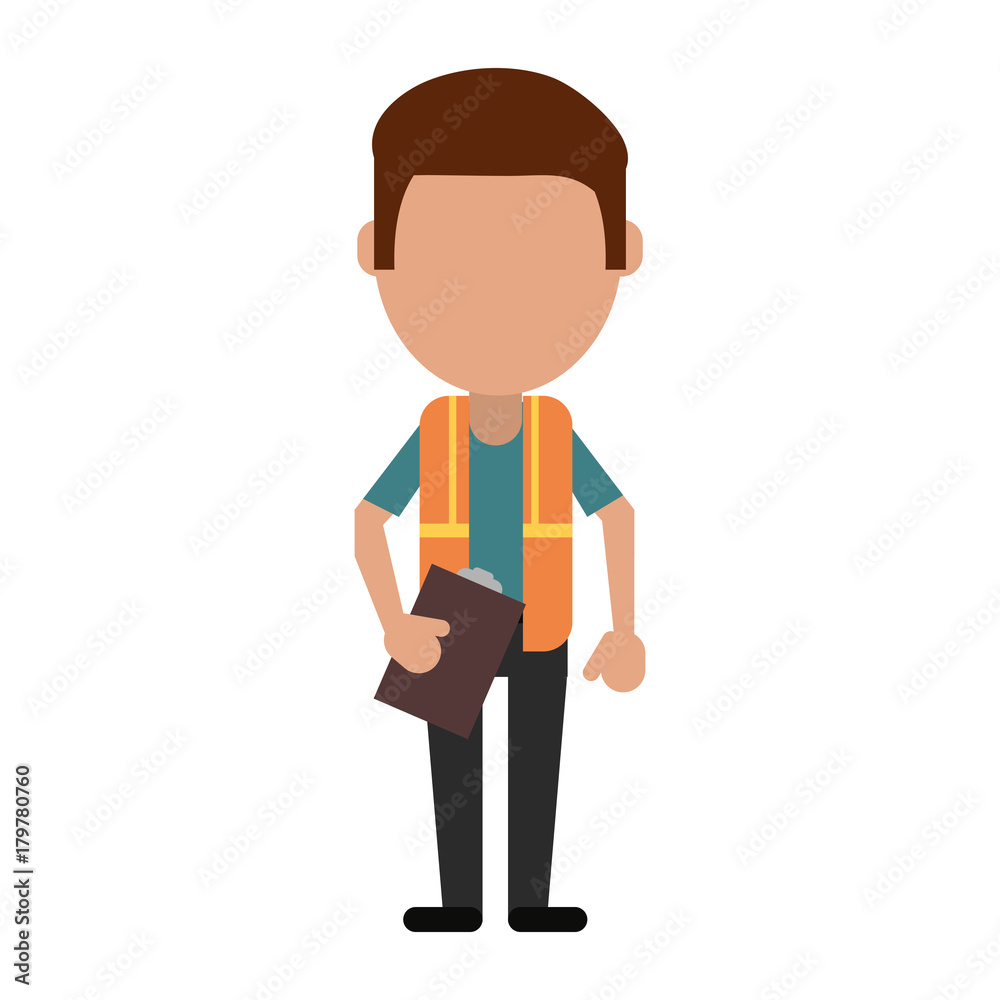Courier avatar full body icon vector illustration graphic design Courier avatar full body icon vector illustration graphic design