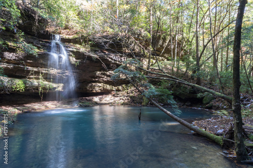 Waterfall in bankhead national forest in alabama